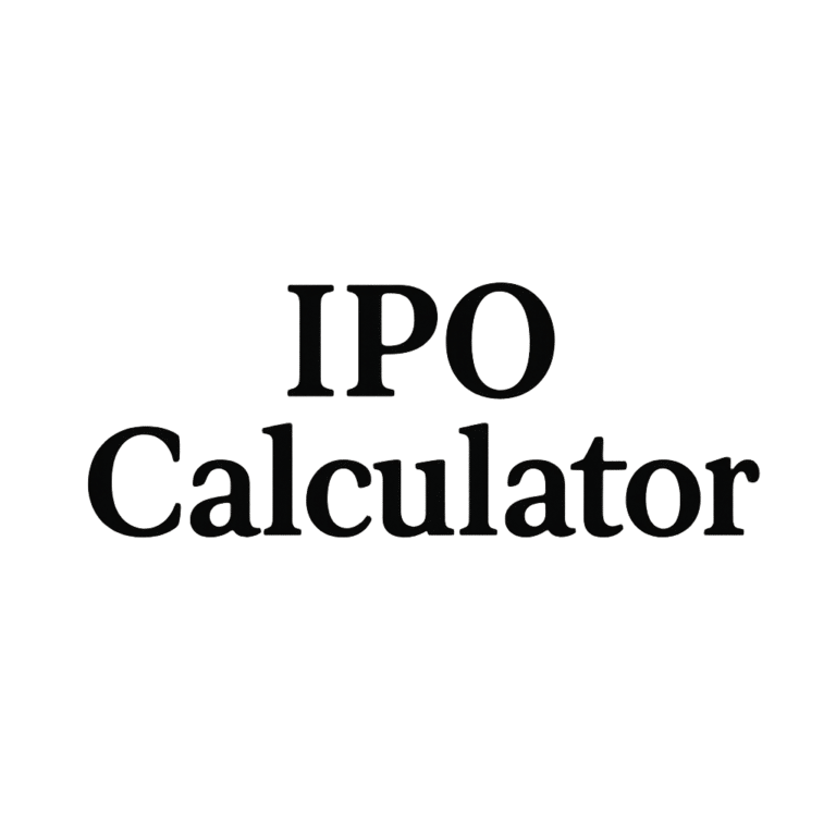 Ipo Calculator Gmp Intrinsic Value Listing Gain Estimator